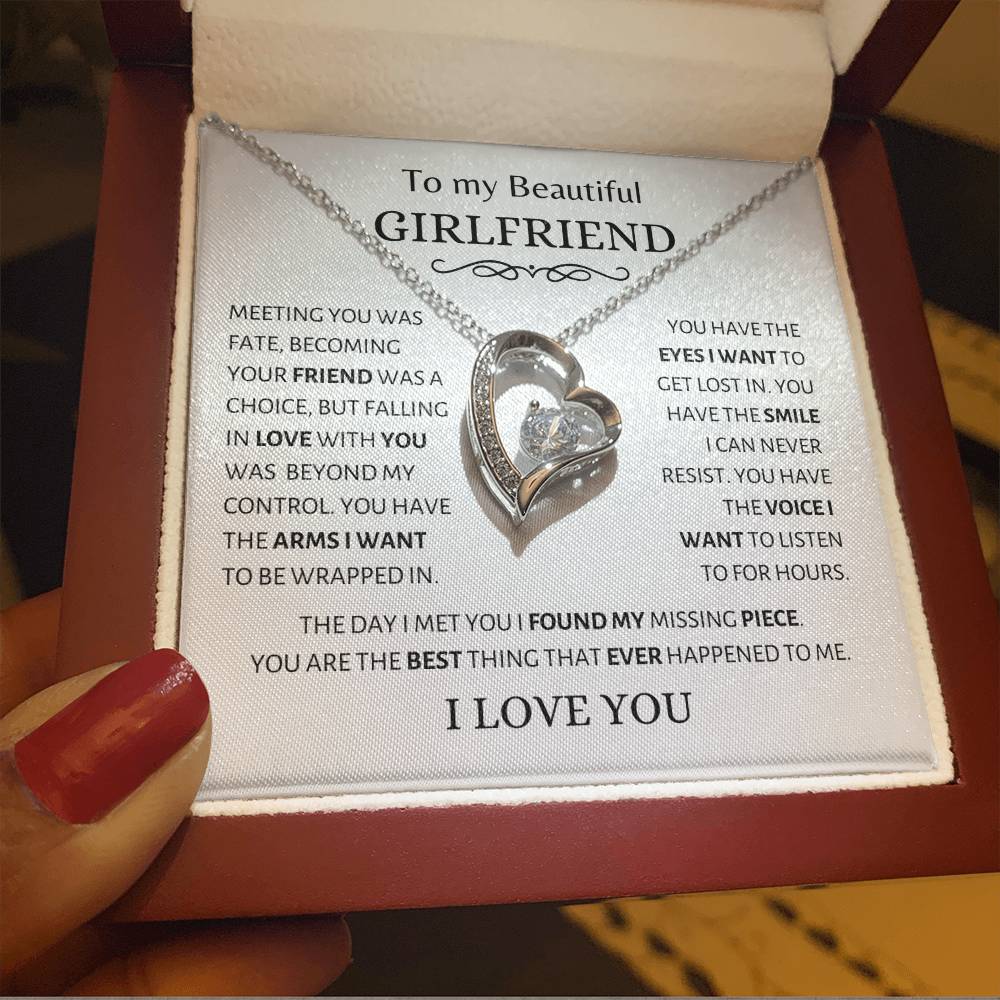 Girlfriend - You're the Best - Forever Love Necklace