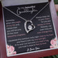 Granddaughter - Always in My Heart - Forever Love Necklace - Dearly Loved Designs