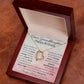 Dear Granddaughter, Happy Birthday - Forever Love Necklace - Dearly Loved Designs