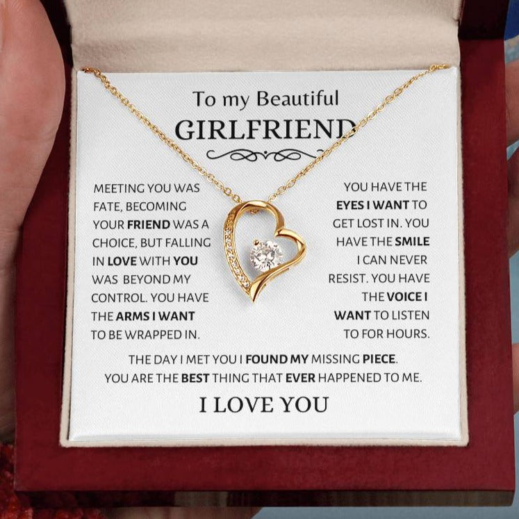 Girlfriend - You're the Best - Forever Love Necklace