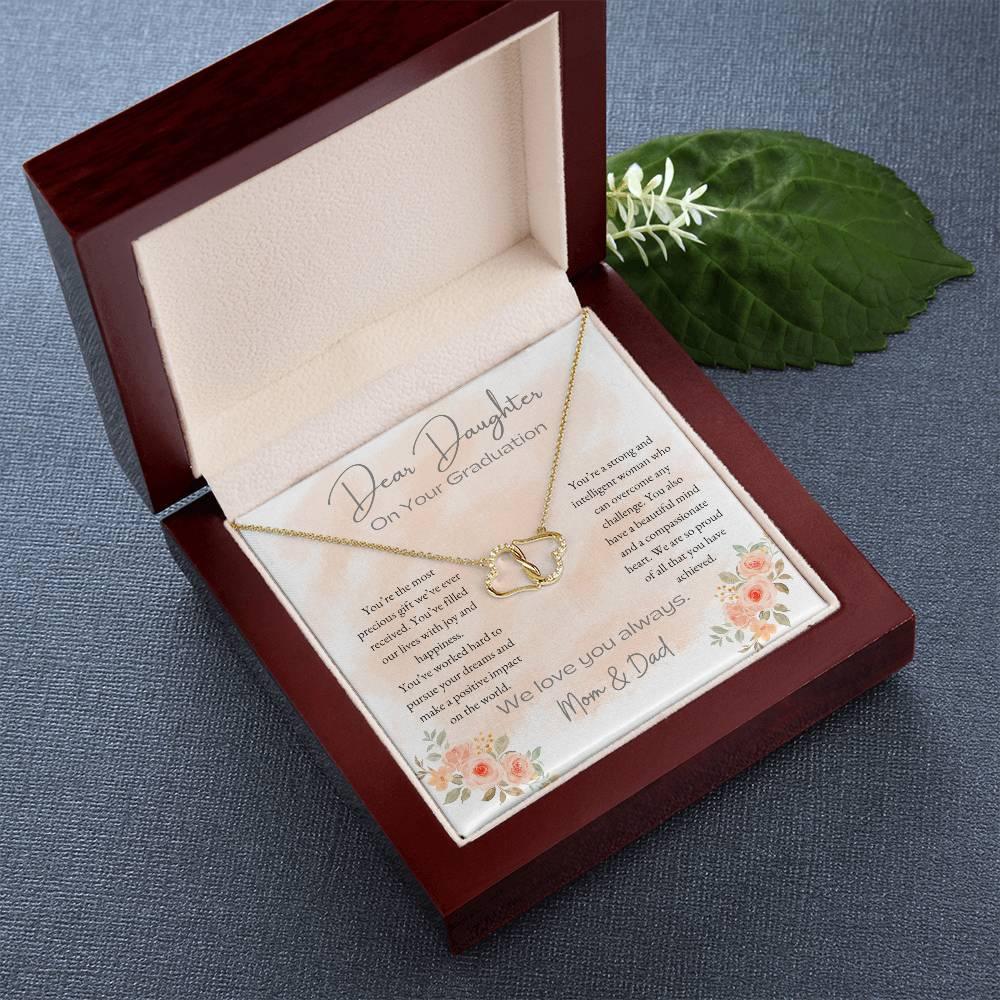 Dear Daughter Graduation- Everlasting Love Necklace - Dearly Loved Designs