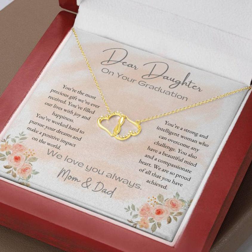 Dear Daughter Graduation- Everlasting Love Necklace - Dearly Loved Designs