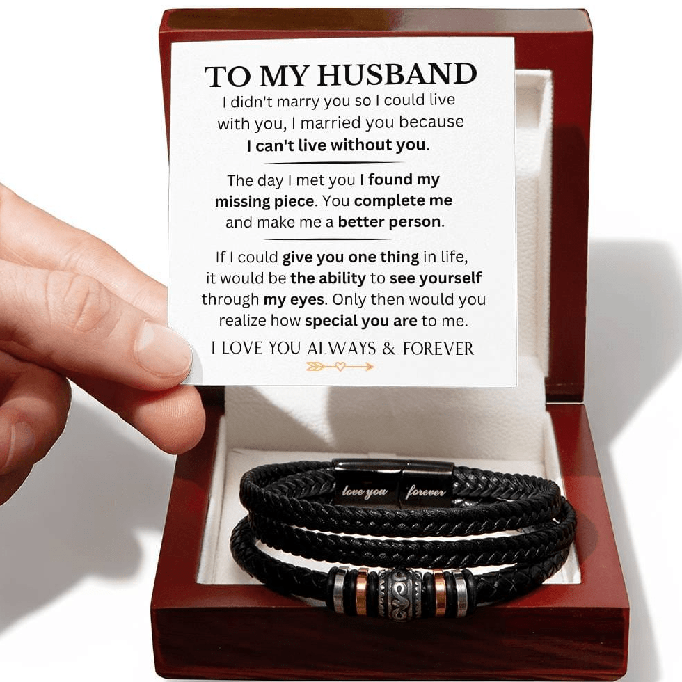 Husband - You Are My Missing Piece - Forever Love Bracelet