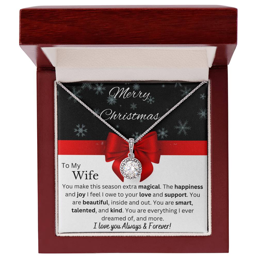 Merry Christmas To My Wife - Eternal Hope Necklace - Dearly Loved Designs