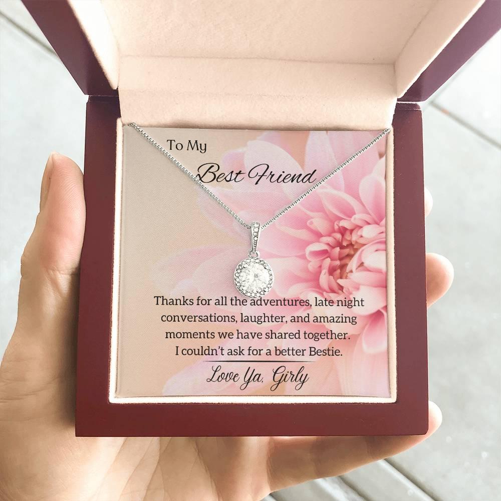 To My Best Friend - Eternal Hope Necklace - Dearly Loved Designs