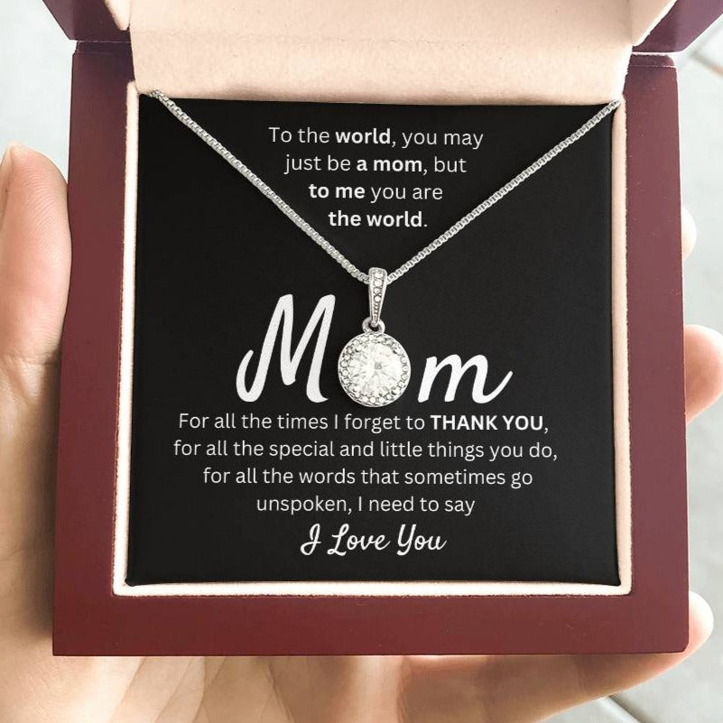 Mom - I Need to Say I Love You - Eternal Hope Necklace