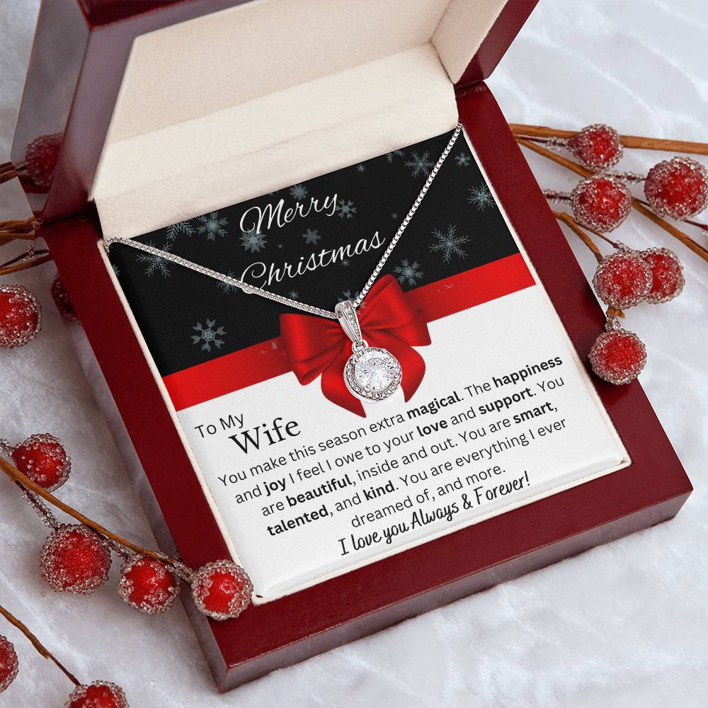 Merry Christmas To My Wife - Eternal Hope Necklace - Dearly Loved Designs