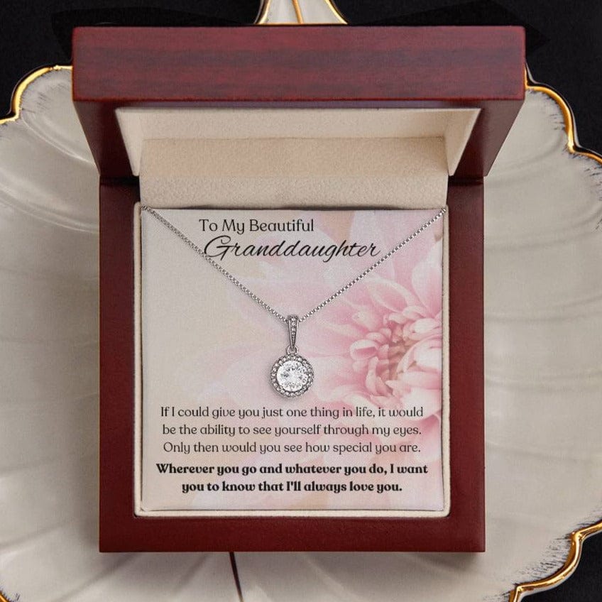 To My Beautiful Granddaughter - Eternal Hope Necklace - Dearly Loved Designs