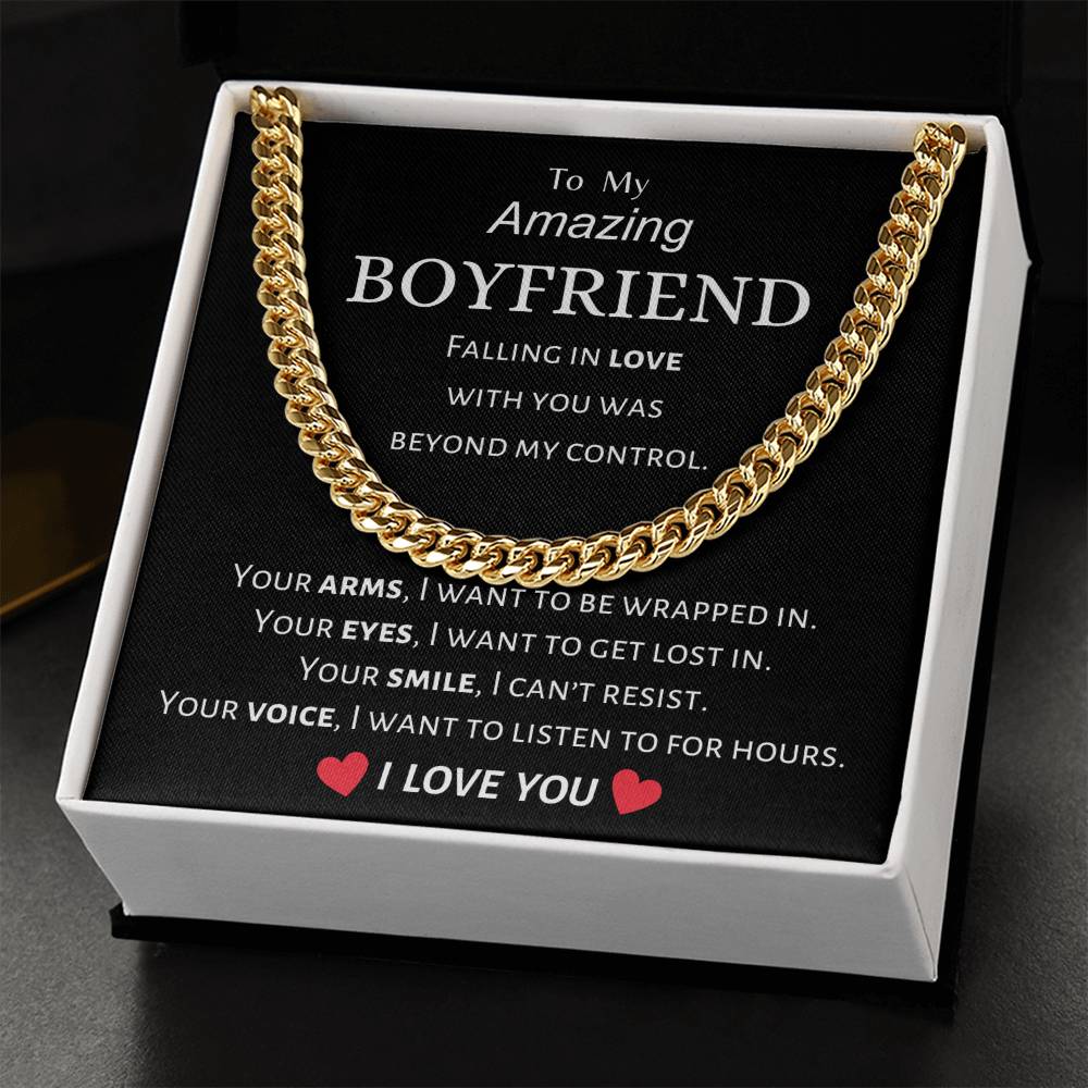 Boyfriend - You Are Amazing - Cuban Link Chain