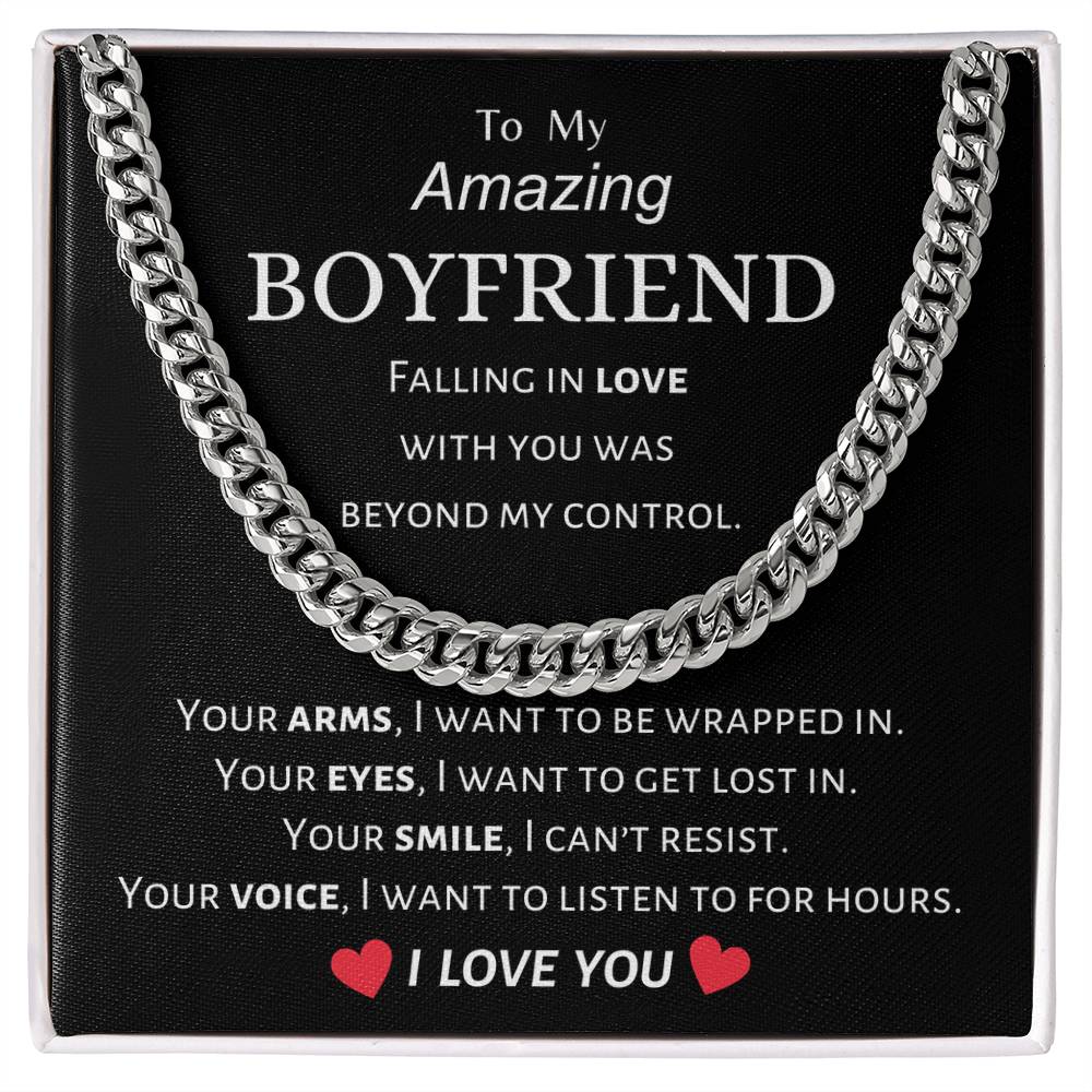 Boyfriend - You Are Amazing - Cuban Link Chain