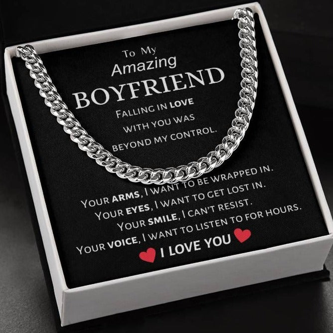 Boyfriend - You Are Amazing - Cuban Link Chain