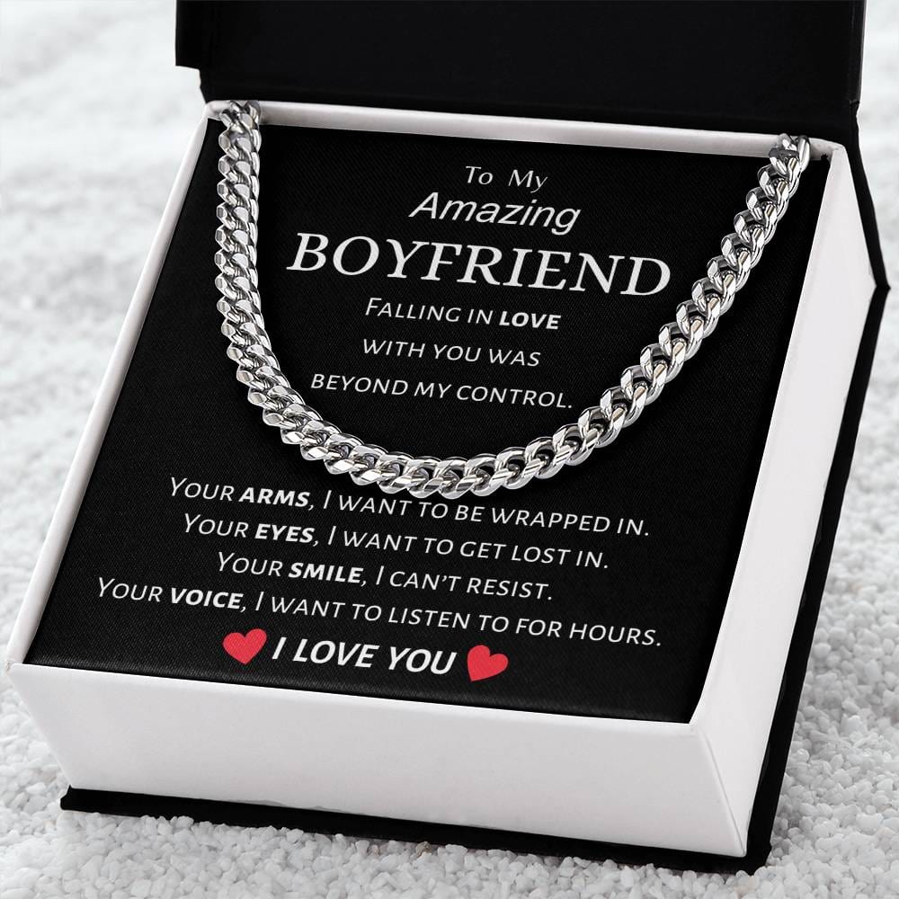 Boyfriend - You Are Amazing - Cuban Link Chain