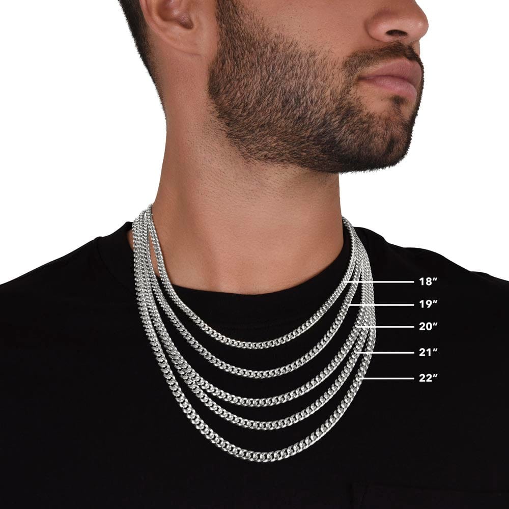 Smokin' Hot Boyfriend - Cuban Link Chain - Dearly Loved Designs