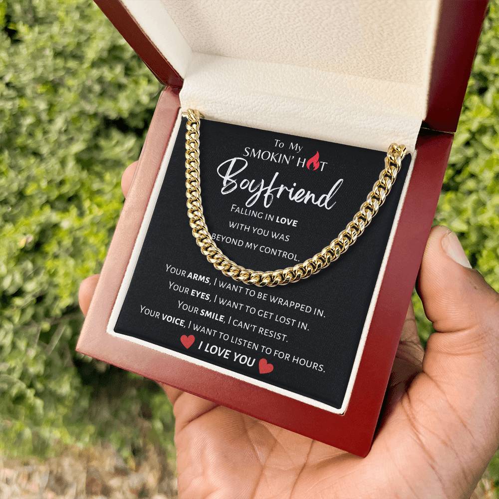 Smokin' Hot Boyfriend - Cuban Link Chain - Dearly Loved Designs