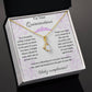 For Your Quinceañera - Purple - Alluring Beauty Necklace - Dearly Loved Designs