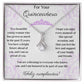 For Your Quinceañera - Purple - Alluring Beauty Necklace - Dearly Loved Designs