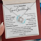 Great-Granddaughter - Most Beautiful Chapter - Love Knot Necklace - Dearly Loved Designs