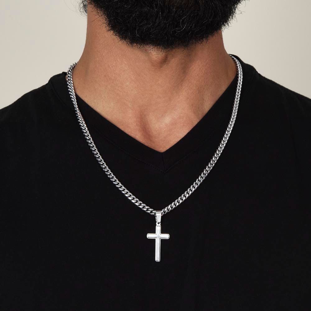 Son - You Are Capable of Great Things - Artisan Cross Necklace