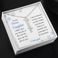 To My Bonus Daughter, Life Gave Me the Gift of You - Custom Vertical Name Necklace - Dearly Loved Designs