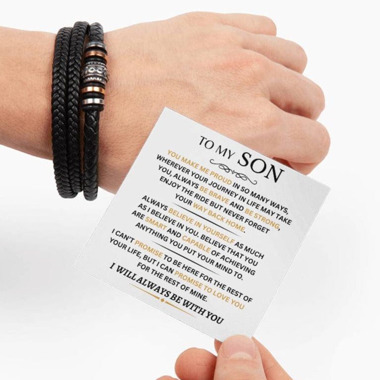 SON - You Make Me Proud - Love You Forever Bracelet - Dearly Loved Designs