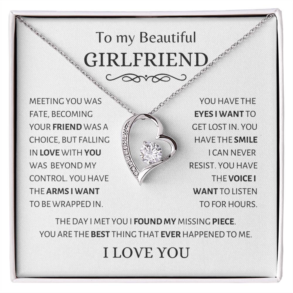 Girlfriend - You're the Best - Forever Love Necklace