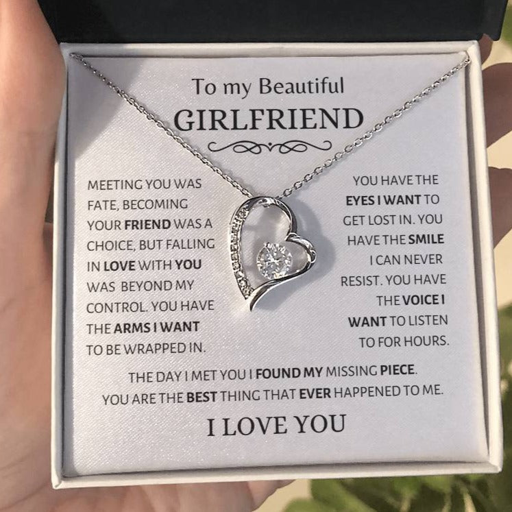 Girlfriend - You're the Best - Forever Love Necklace