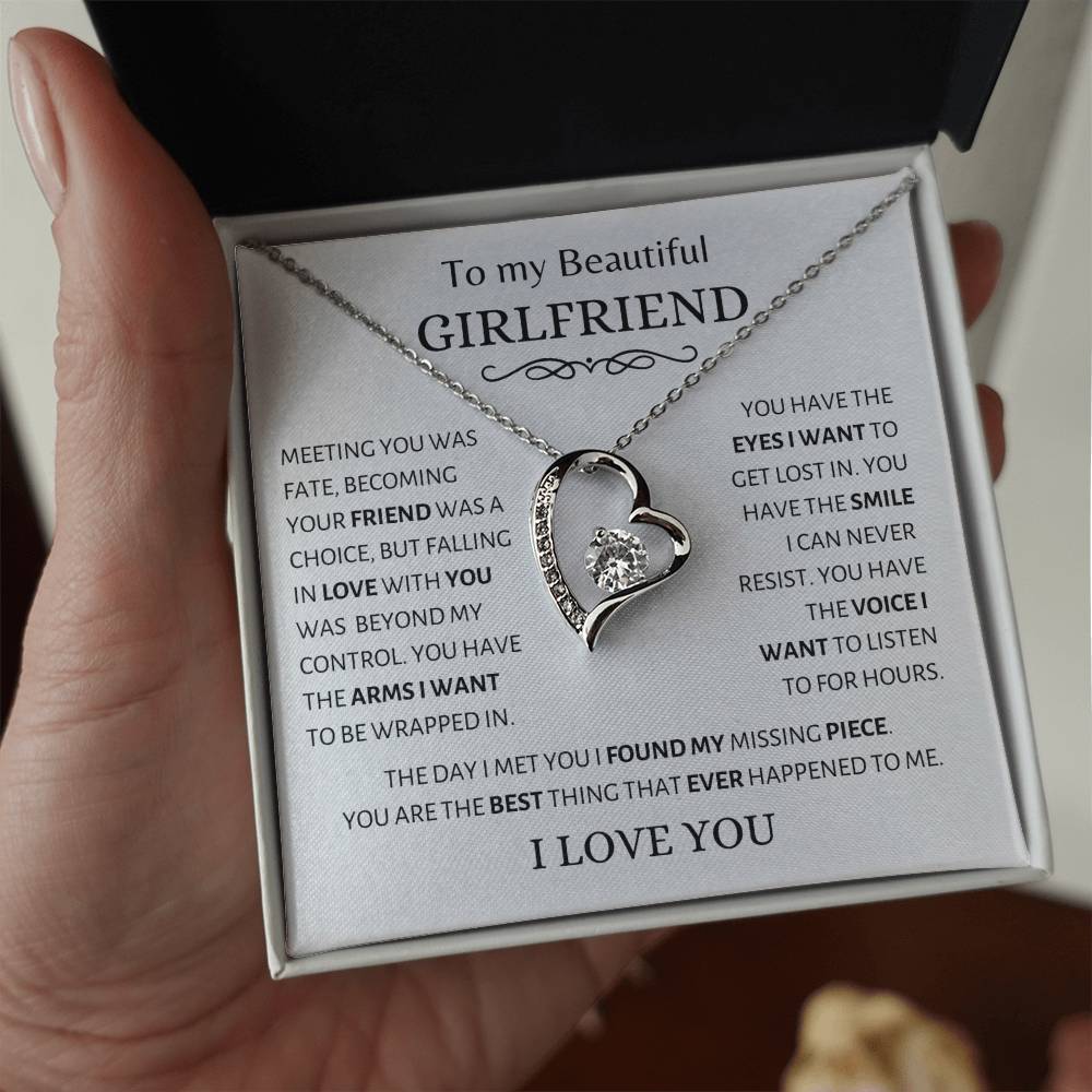 Girlfriend - You're the Best - Forever Love Necklace