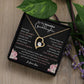 Granddaughter - Always in My Heart - Forever Love Necklace - Dearly Loved Designs